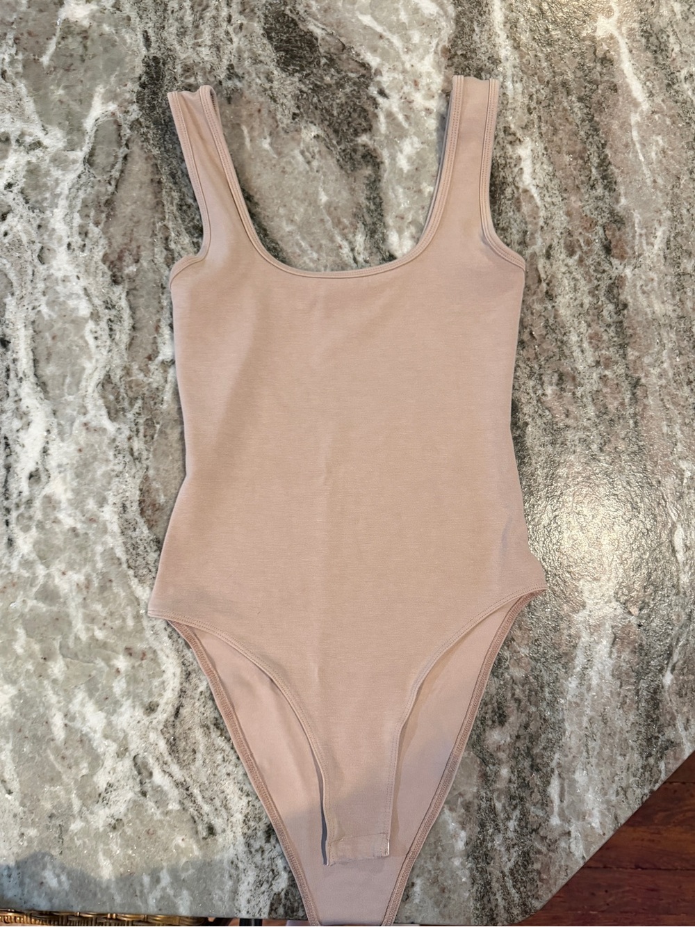 New Look Women's Scoop Neck Bodysuit - Blush Pink